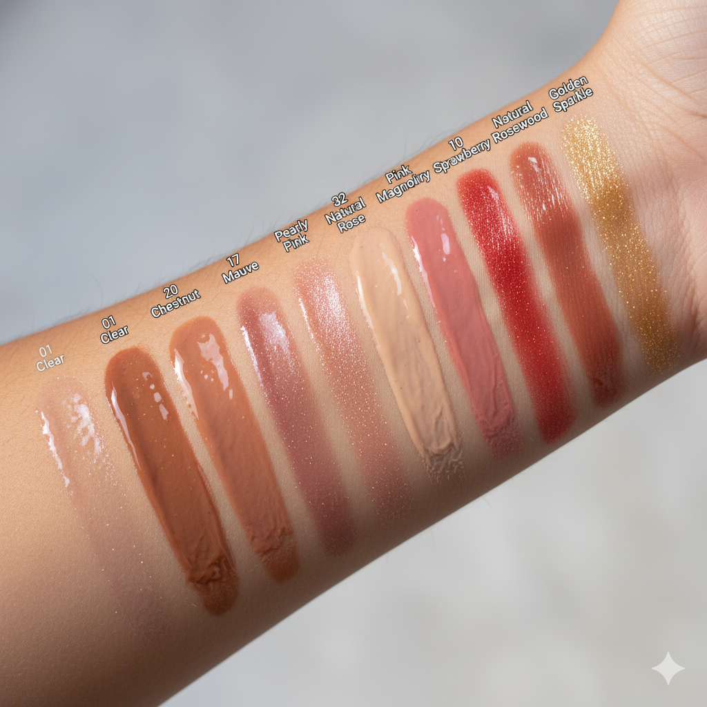 KIKO 10-Piece Sample Lipgloss Set