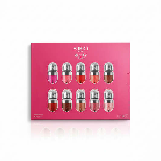 KIKO 10-Piece Sample Lipgloss Set